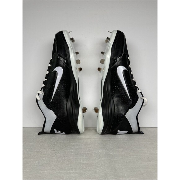 Nike Air 414986-011 Black Baseball Metal Cleats Air Show Elite Men's Size 14 - Picture 8 of 15